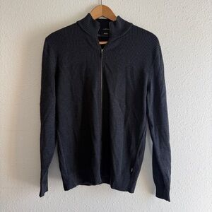 Boss Hugo Boss Extra Fine Merino Wool Full Zip Size XL
